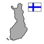 Kuvassa Suomen kartta