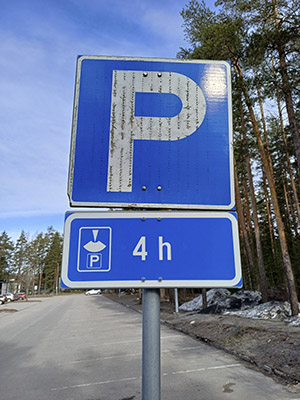 4h pysäköintimerkki