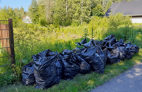 Kerätyt säkit