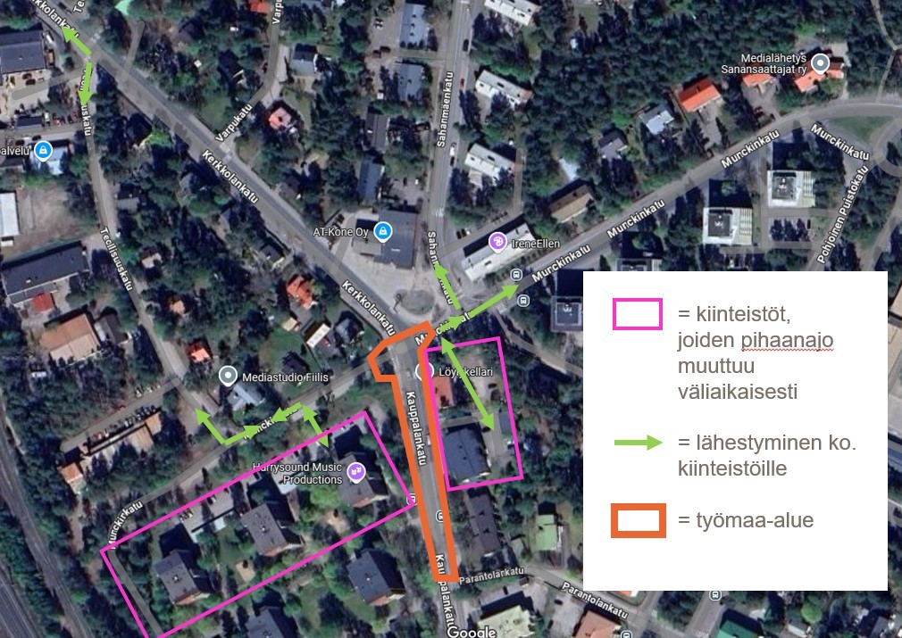kauppalankatu ilmakuva