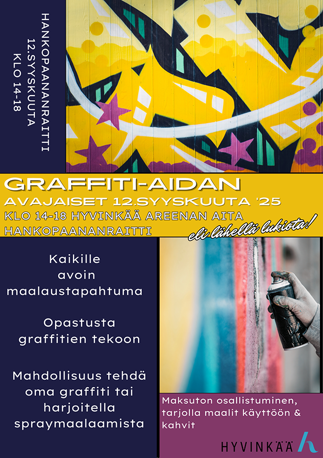 Graffiti mainos