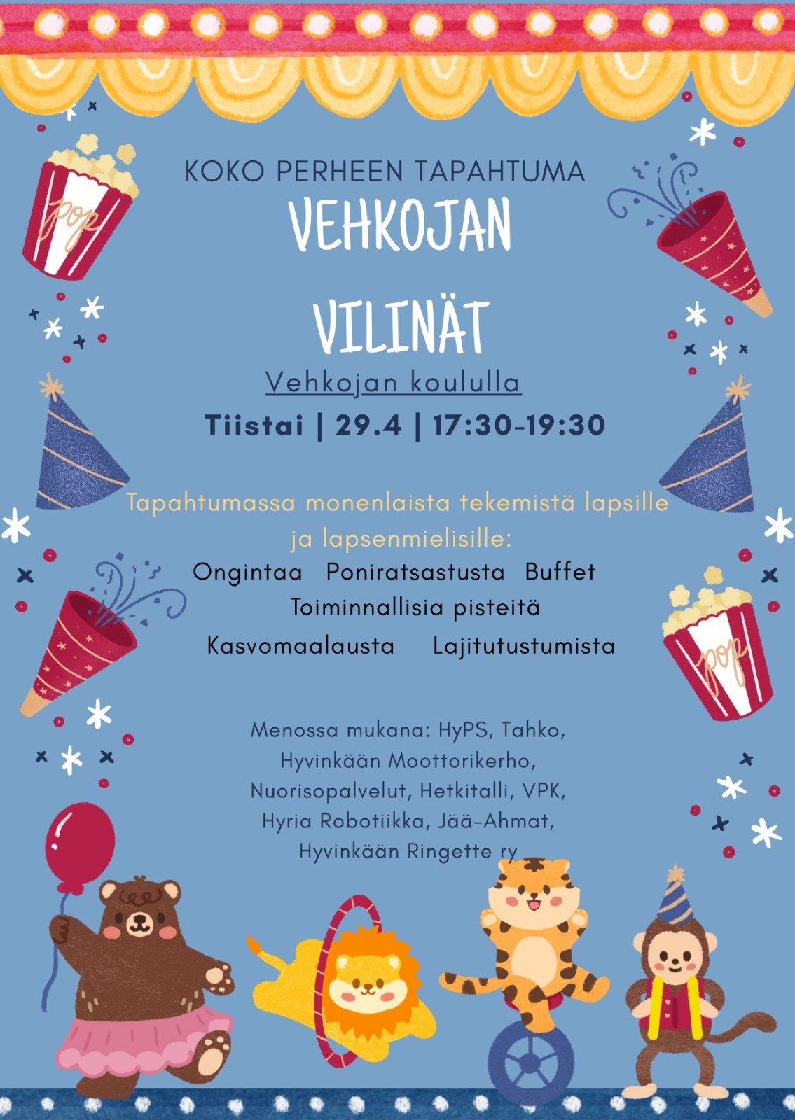 Koko perheen vilinät