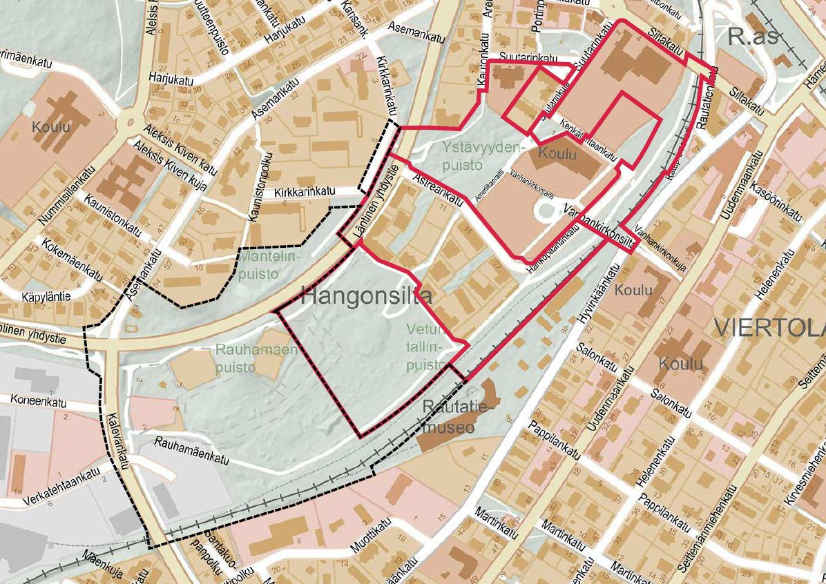 2025 Hangonsillan alueen kaavatilannekartta.png