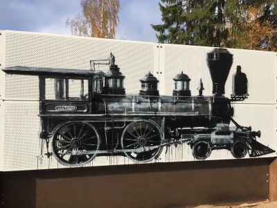 Kuvassa juna