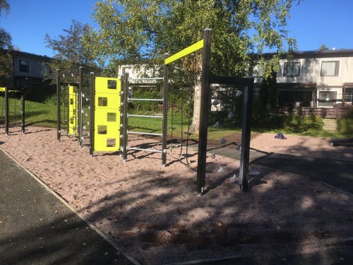 leikkipuiston kiipeilyteline leikkipuiston kiipeilyteline