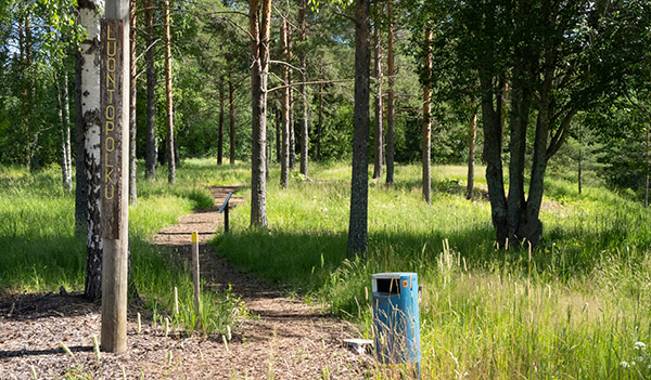 Kaukas luontopollun alkupiste