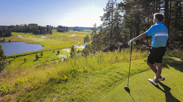 Golf maisema Kytäjällä, Kuva Sami Lamberg