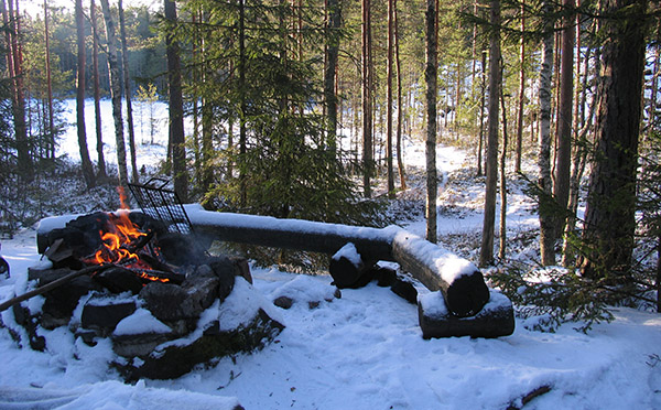 Jukka Eloranta nuotiopaikka