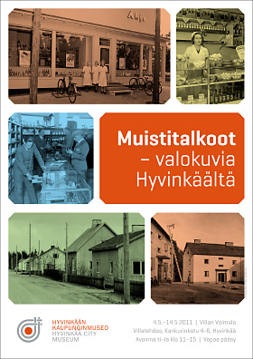 Tässä on mainoskuva Muistitalkoot - valokuvia Hyvinkäältä -näyttelystä.