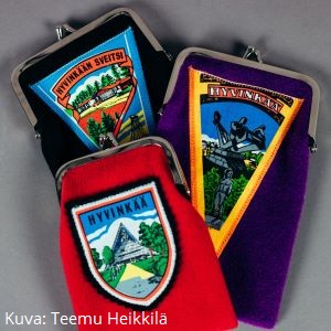 Puumalat Hyvinkää kukkaro älykännykkäpussukka 