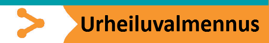 Kuvassa lukee urheiluvalmennus