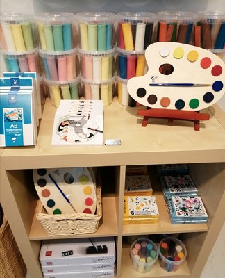kuva museokaupan tuotteista