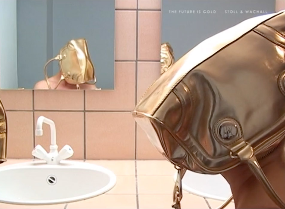 Stillkuva Stoll & Wachallin videoteoksesta The Future is Gold
