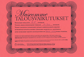 Todistus Museomme talousvaikutuksista