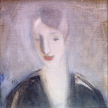 Helene Schjerfbeck: Asemapäällikön tytär, 1918-1923 Helene Schjerfbeck: Asemapäällikön tytär, 1918-1923