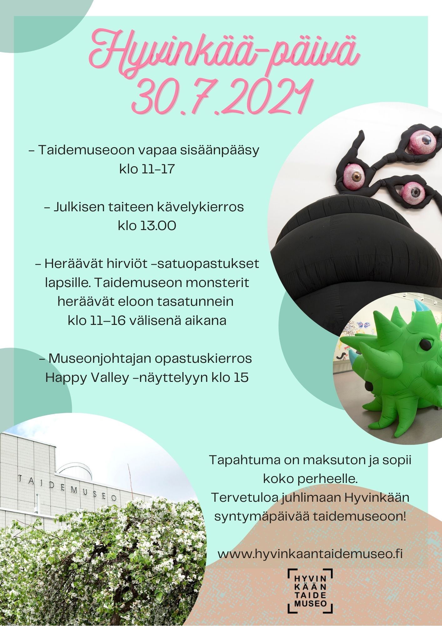 Hyvinkää-päivän tapahtuman juliste