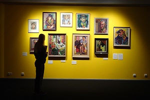 Kuva vierailulta taidemuseoon