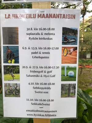 mainos lajikokeilusta