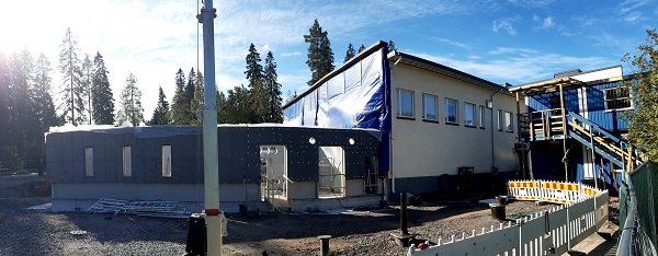 rakennustyömaa