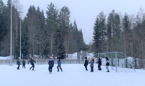 lumifutiksen pelaamista
