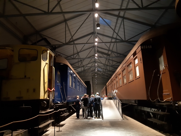 rautatiemuseolla
