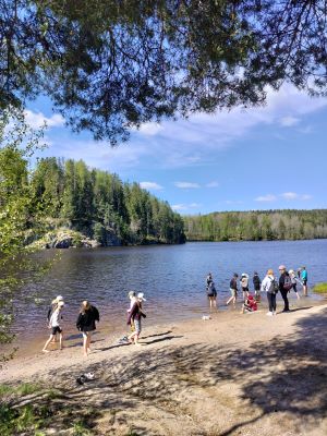 Rannalla Nuuksiossa