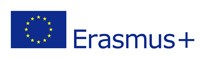 Erasmus+-logo ja siinä teksti