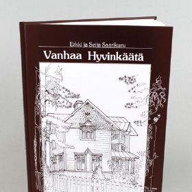 Tässä kuvassa on Vanhaa Hyvinkäätä -kirjan kansi.