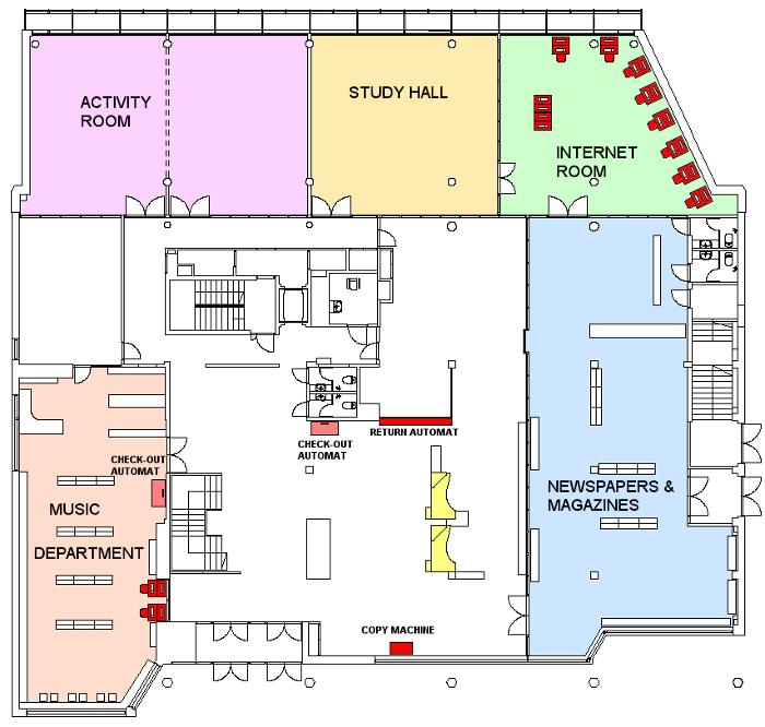 floor plan downstairs