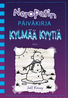 Kuvassa Nallepuhin päiväkirjan Kylmää kyytiä -kirjan kansi