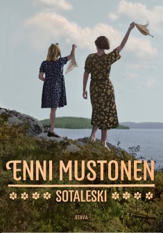 Kuvassa Enni Mustosen Sotaleski -kirjan kansi