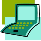 kuvassa vihreä tietokone 