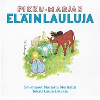 kuvassa on kansikuva cd:stä Pikku-Marjan eläinlauluja