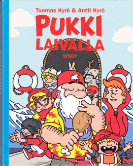 kuvassa on kansi kirjasta Pukki laivalla