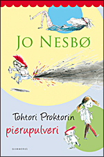 kuvassa on kansi kirjasta Tohtori Proktorin pierupulveri