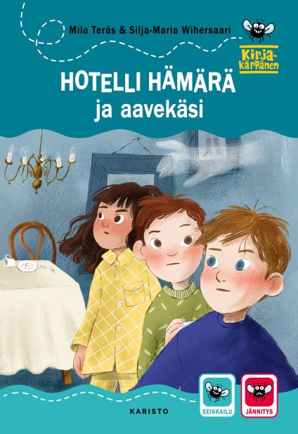 Hotelli Hämärä ja aavekäsi kirjan kansikuva