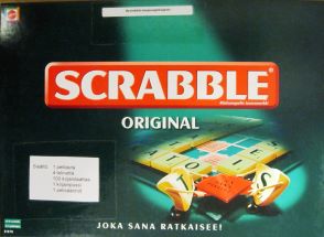 kuvassa on Scrabble-lautapeli