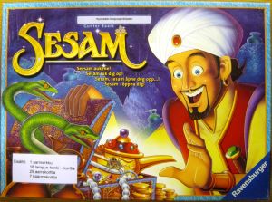kuvassa on Sesam-lautapeli