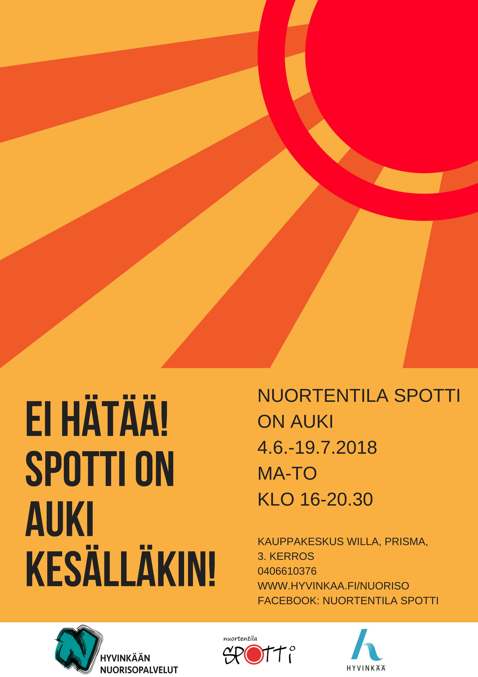 Spotti kesämainos 2018 Spotti kesämainos 2018