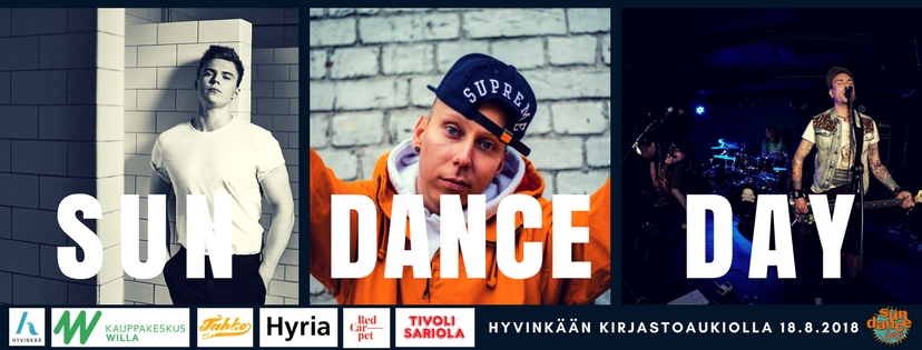 Sundanceday2018banneri Sundanceday2018banneri, jossa myös lukee Sun Dance Day