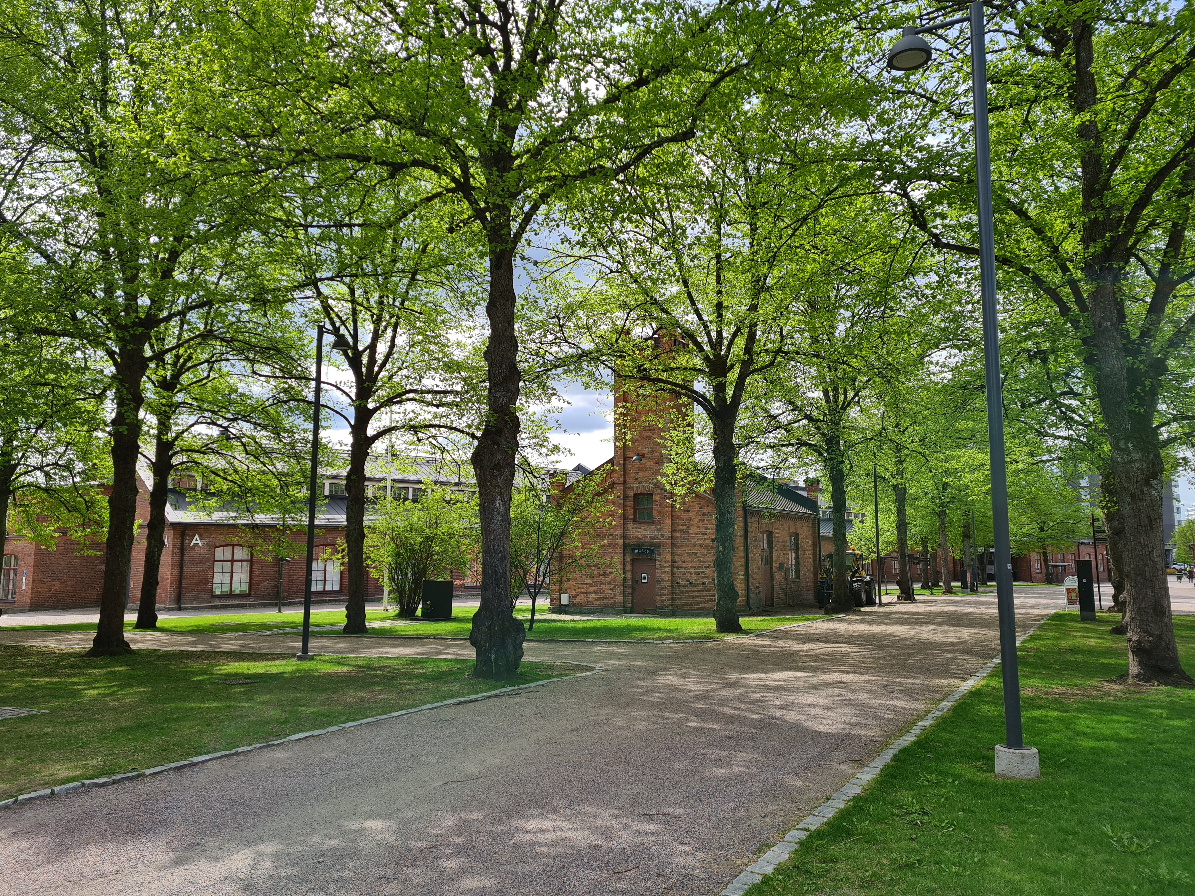 Villatehtaan sisäpiha