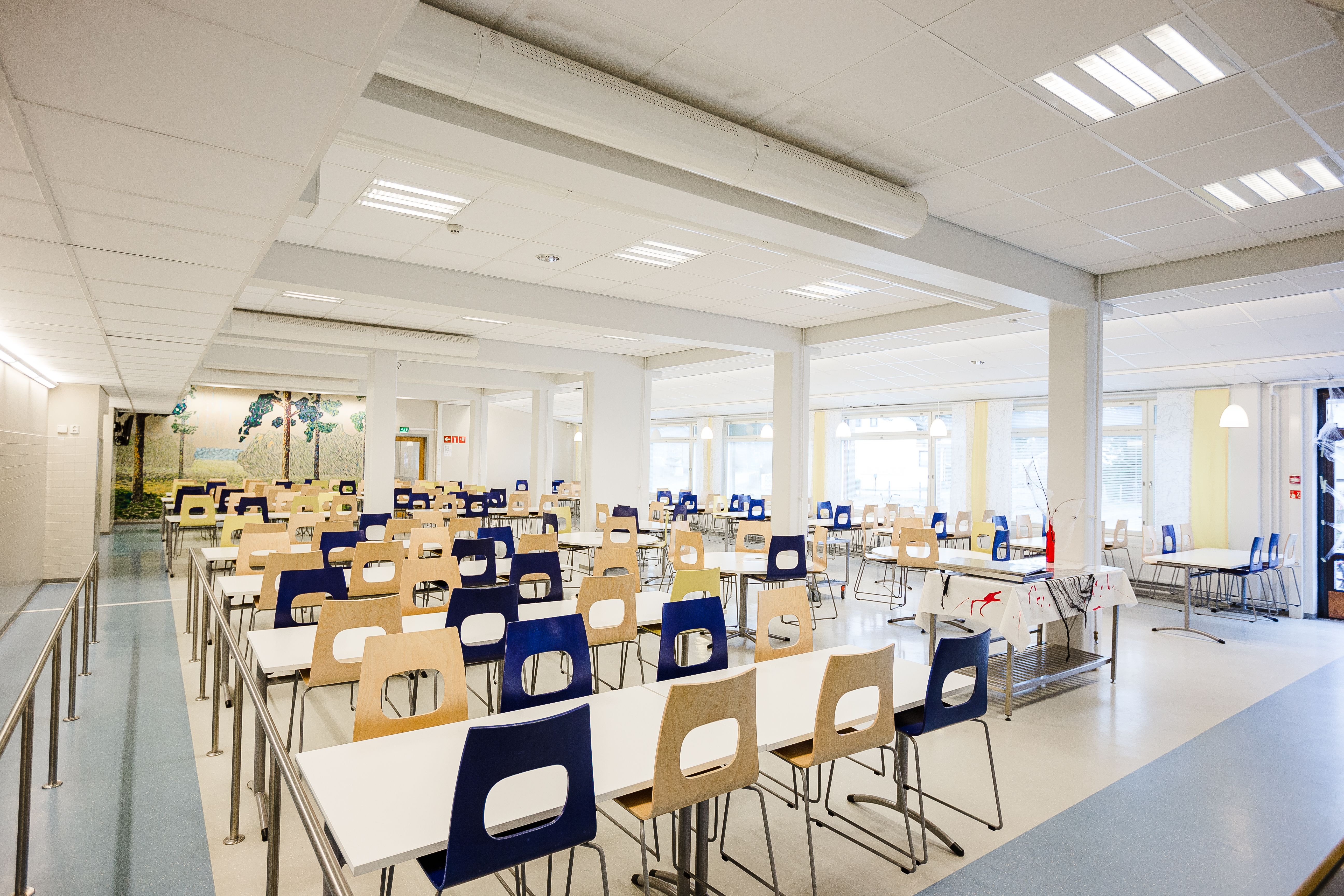 Pohjoispuiston koulun liikuntasali