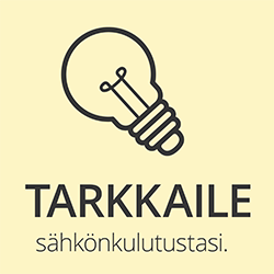 Tarkkaile sähkönkulutustasi